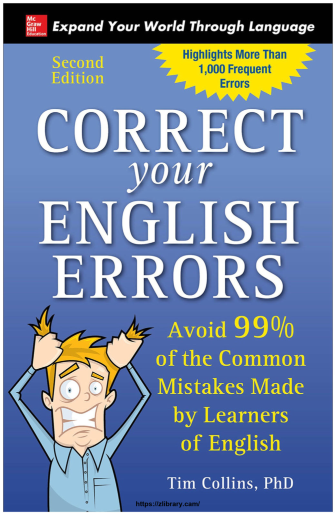 Rich Results on Google's SERP when searching for 'Zlibrary Correct Your English Errors Second Edition Book'