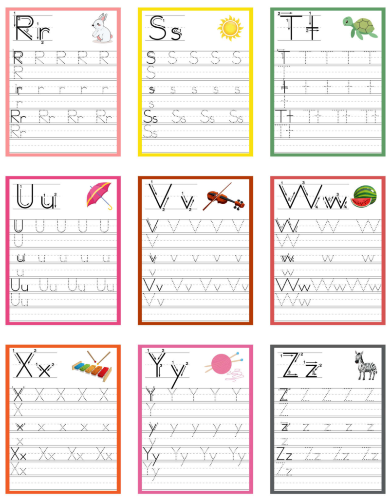 Rich Results on Google's SERP when searching for 'Alphabet Trace and Write Worksheet'