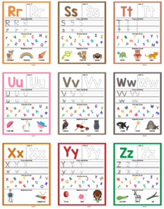 Rich Results on Google's SERP when searching for 'Alphabet Worksheet'