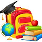 School-Students-Bag-Books-